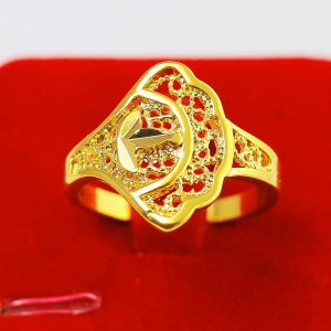 成發珠寶銀樓 純金9999 黃金戒指 純金戒指 女士 純金 食指環 金戒子 蝴蝶形 鏤空 溫柔 時尚 百搭 高級 特惠