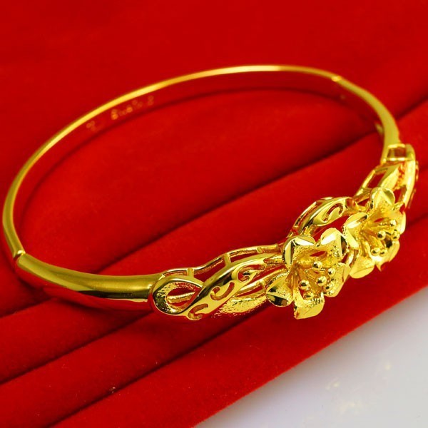 成發珠寶銀樓 純金9999黄金手鐲 女男 玫瑰花手環 新娘結婚首飾品 免運 黃金 黃金9999 純黃金 純黃金9999