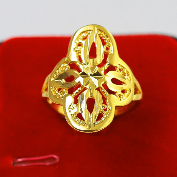 成發珠寶銀樓 純金9999 黃金戒指 純金戒指 活口 情侶對戒 男女 純金食指環 純金戒子 溫柔 時尚 百搭 特惠 免:圖片 4