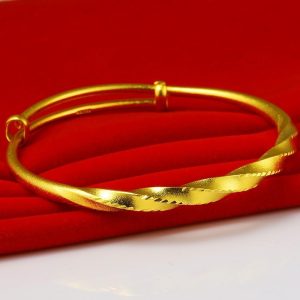 成發珠寶銀樓 純金9999 黃金手鐲 女款9999 真金 純金 鐲子 純金 首飾 新娘 結婚 飾品 媽媽 時尚 免運 禮
