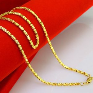 成發珠寶銀樓 純金9999 黃金 項鍊 男女款 新娘結婚首飾品 小金魚鍊子 時尚 特惠 免運 黃金 黃金9999 禮