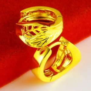 成發珠寶銀樓 純金9999 黃金 耳環 女款9999純金耳扣 耳飾 純金飾品 真金 首飾 媽媽款送老婆 免運 黃金99