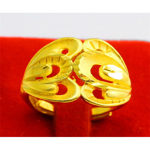 成發珠寶銀樓 純金9999 黃金戒指 純金 鏤空 活口戒 999純金 時尚款 經典款 高級感 特惠 溫柔 百搭 免運 禮:圖片 6