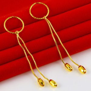 成發珠寶銀樓 純金9999 黃金耳環9999 純金耳飾 真金純金耳墜子 免運 時尚 特惠 黃金9999 純黃金9999