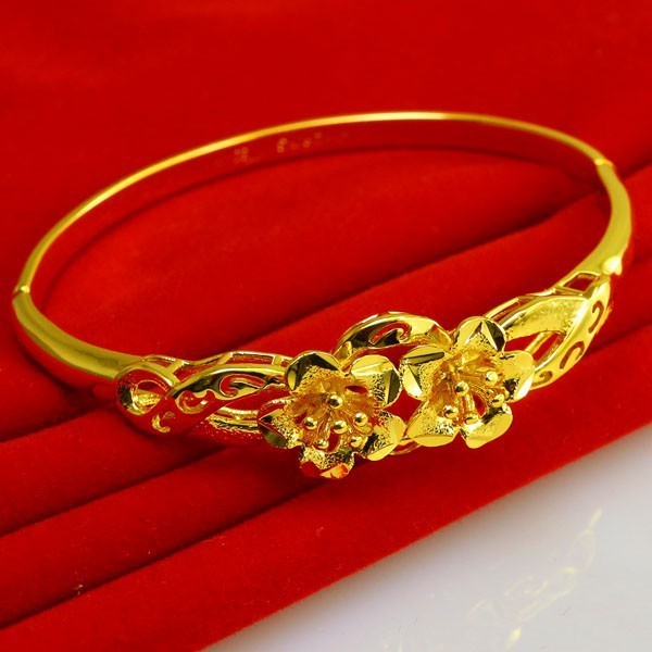 成發珠寶銀樓 純金9999黄金手鐲 女男 玫瑰花手環 新娘結婚首飾品 免運 黃金 黃金9999 純黃金 純黃金9999:圖片 4