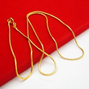 成發珠寶銀樓 純金9999 黃金 項鍊男女款 蛇骨鏈鎖骨加長款 免運 特惠 時尚 黃金 黃金9999 純金 純金999