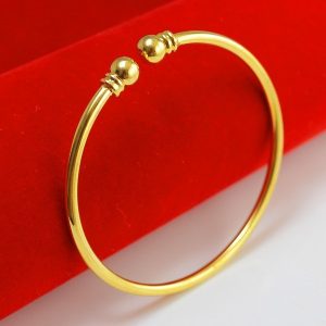 成發珠寶銀樓 純金9999 黃金手鐲 男女 年輕時尚 開口款 鐲子 結婚 首飾 免運 黃金9999 黃金 純黃金999