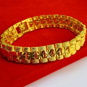 成發珠寶銀樓 黃金手鍊 男士女款 9999純金 純金子 時尚 送新年禮物 免運 黃金 黃金9999 純黃金 純黃金99